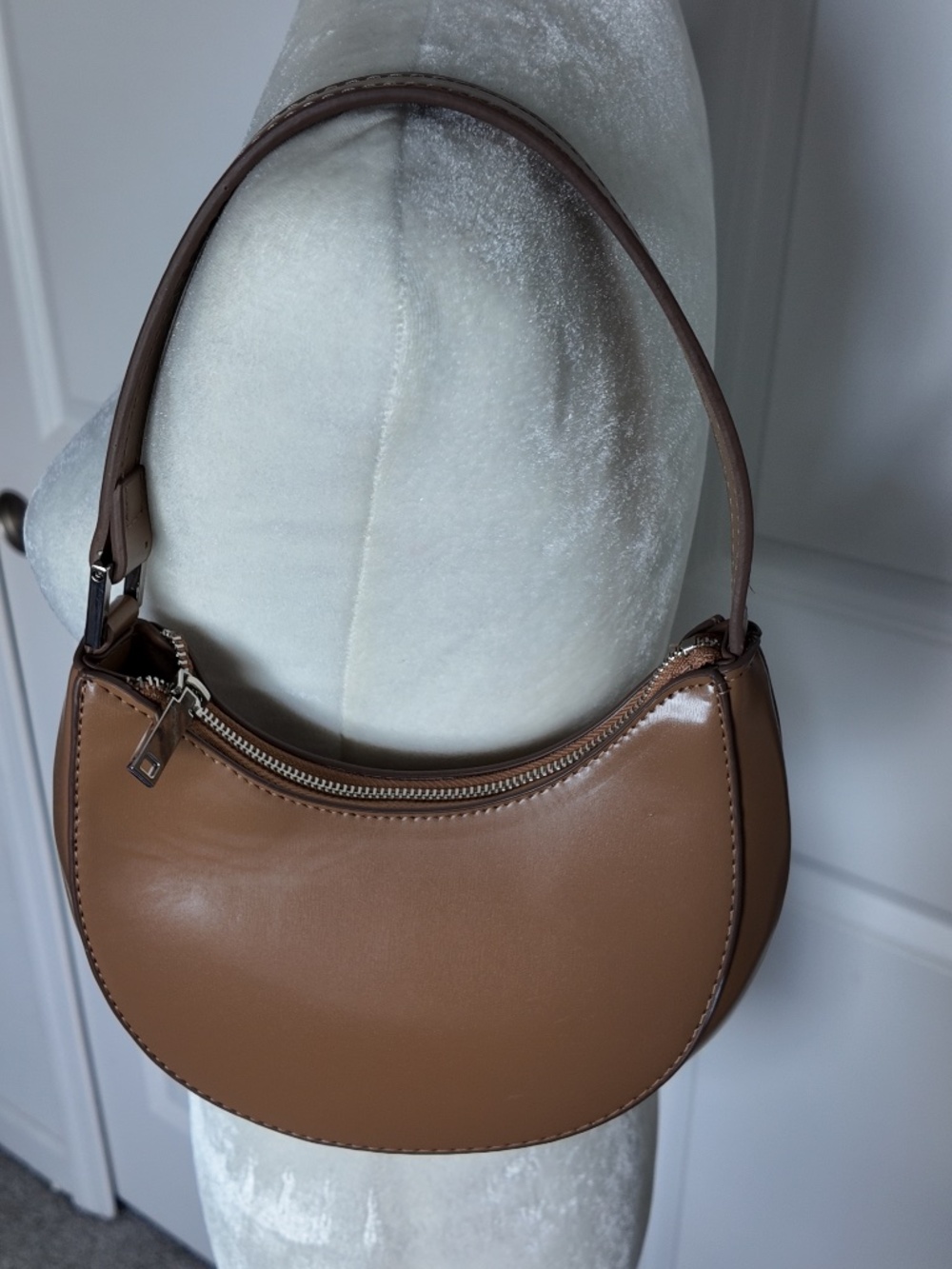 Mango Brown Shoulder Bag
